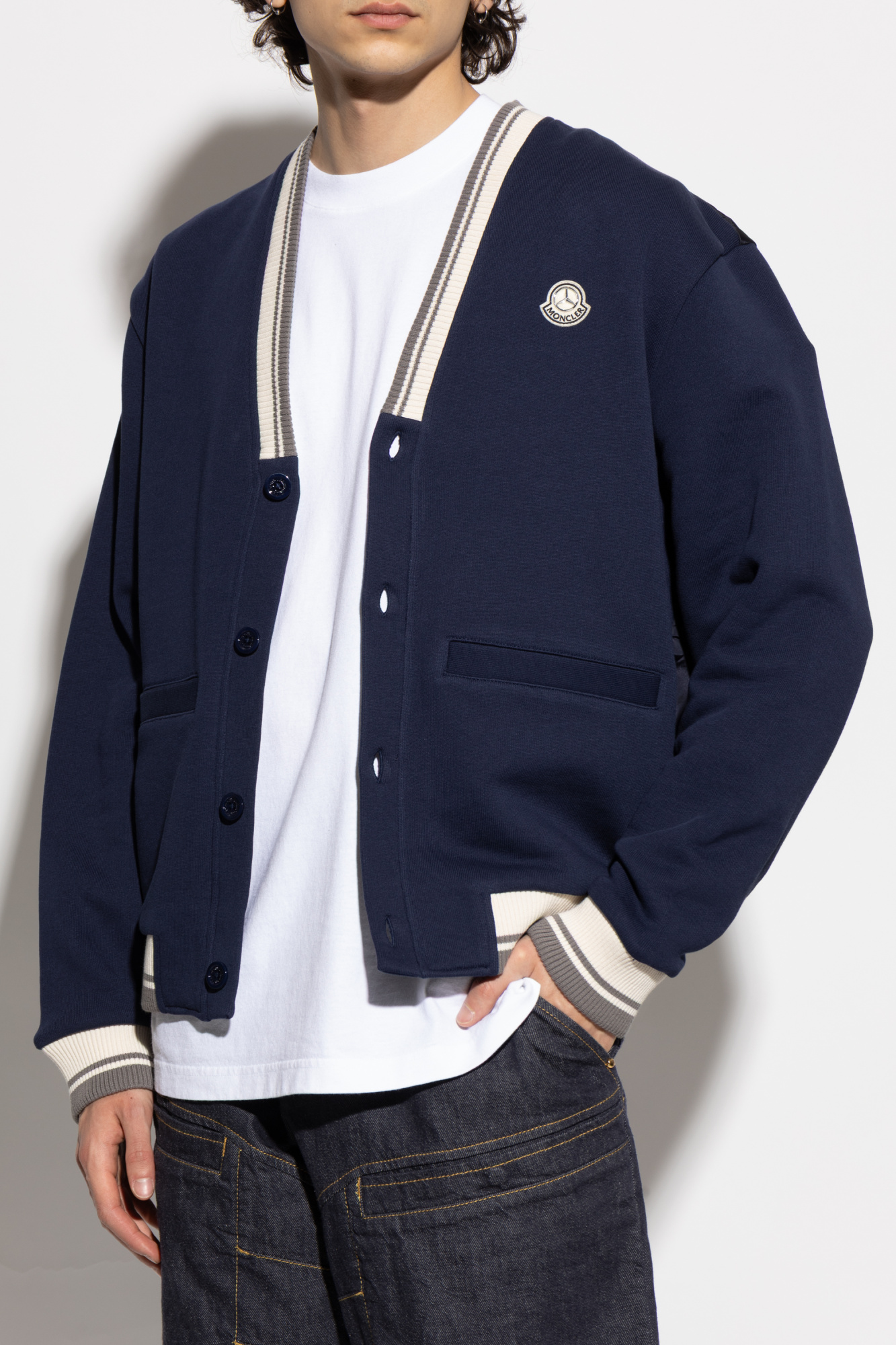 Navy blue 3 MONCLER MERCEDES-BENZ DESIGNED BY NIGOLDENEYE